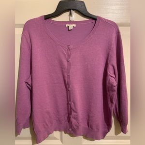 Cato Solid Classic Cardigan